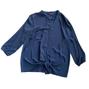 Zara - Dark blue Blouse- Size L